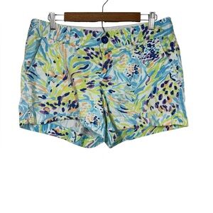 Lilly Pulitzer Sea Soiree Callahan Shorts Size 12